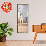 Espejo Rectangular con Marco Color Chocolate