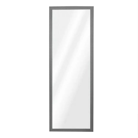 Espejo en Forma Rectangular, Color Gris