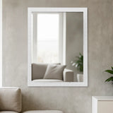 Espejo, Marco Ondas, Color Blanco