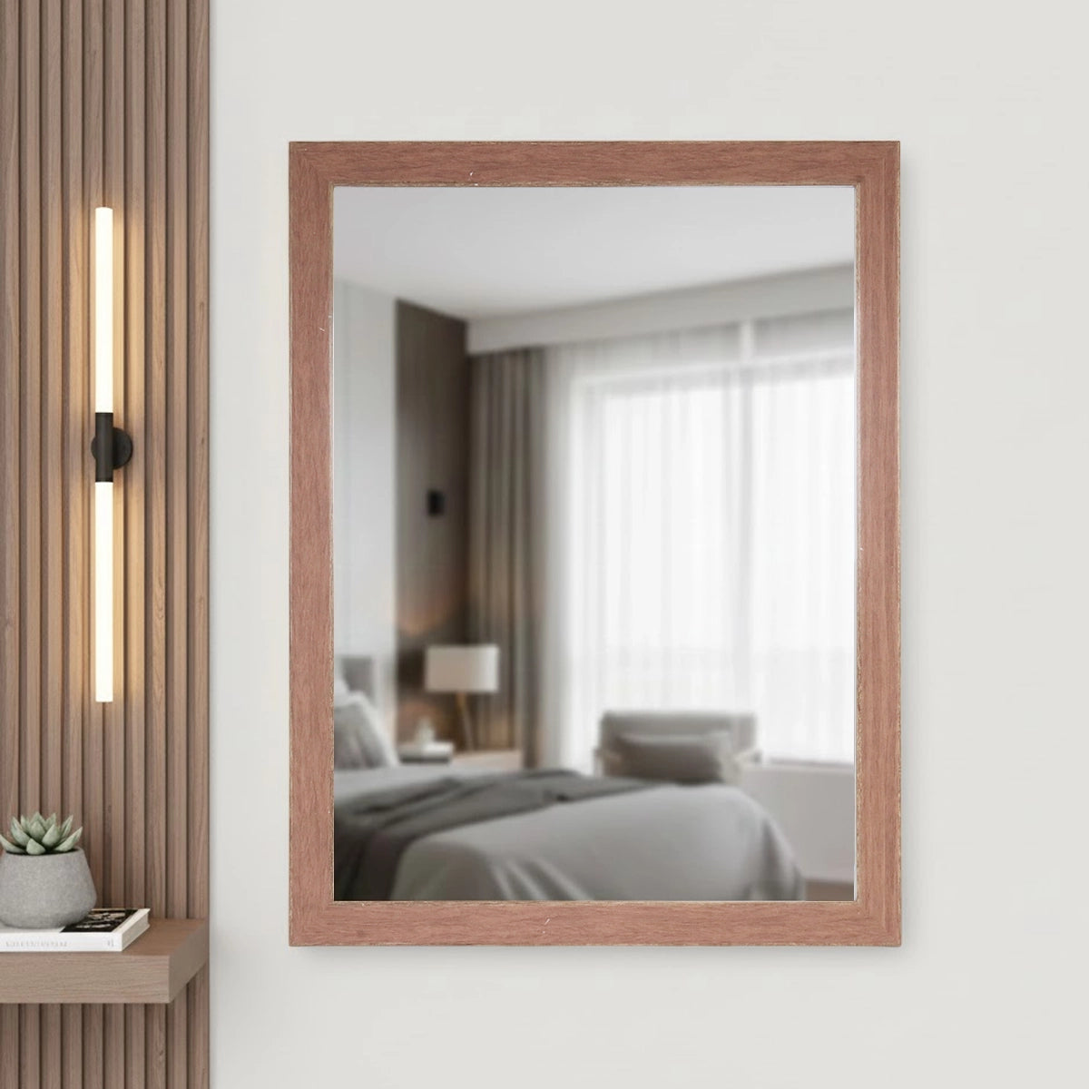 Espejo, Marco Clásico, Café