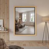 Espejo, Marco Clásico, Natural