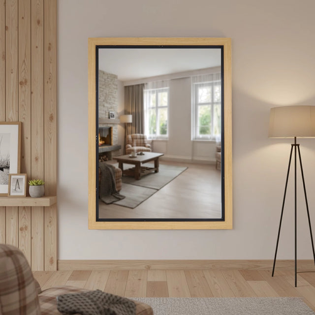 Espejo, Marco Clásico, Natural