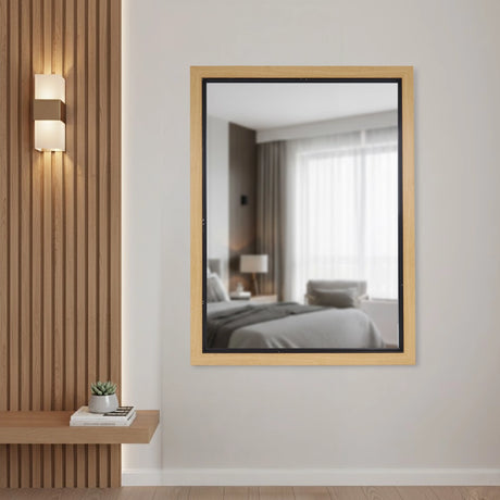 Espejo, Marco Clásico, Natural