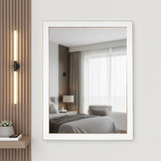 Espejo, Marco Clásico, Color Blanco