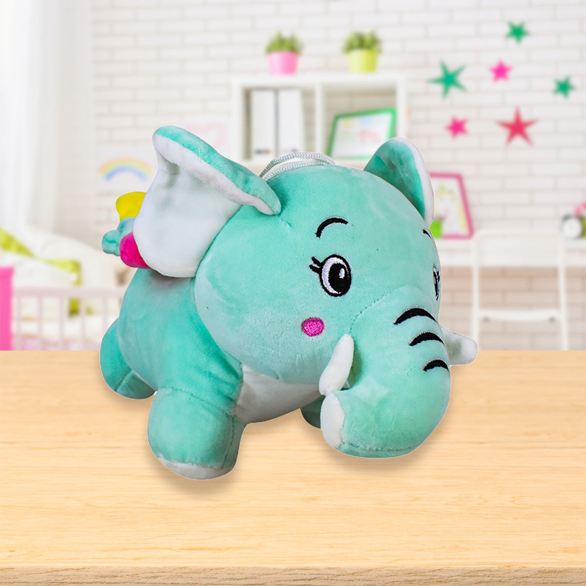 Elefante color Azul de Peluche