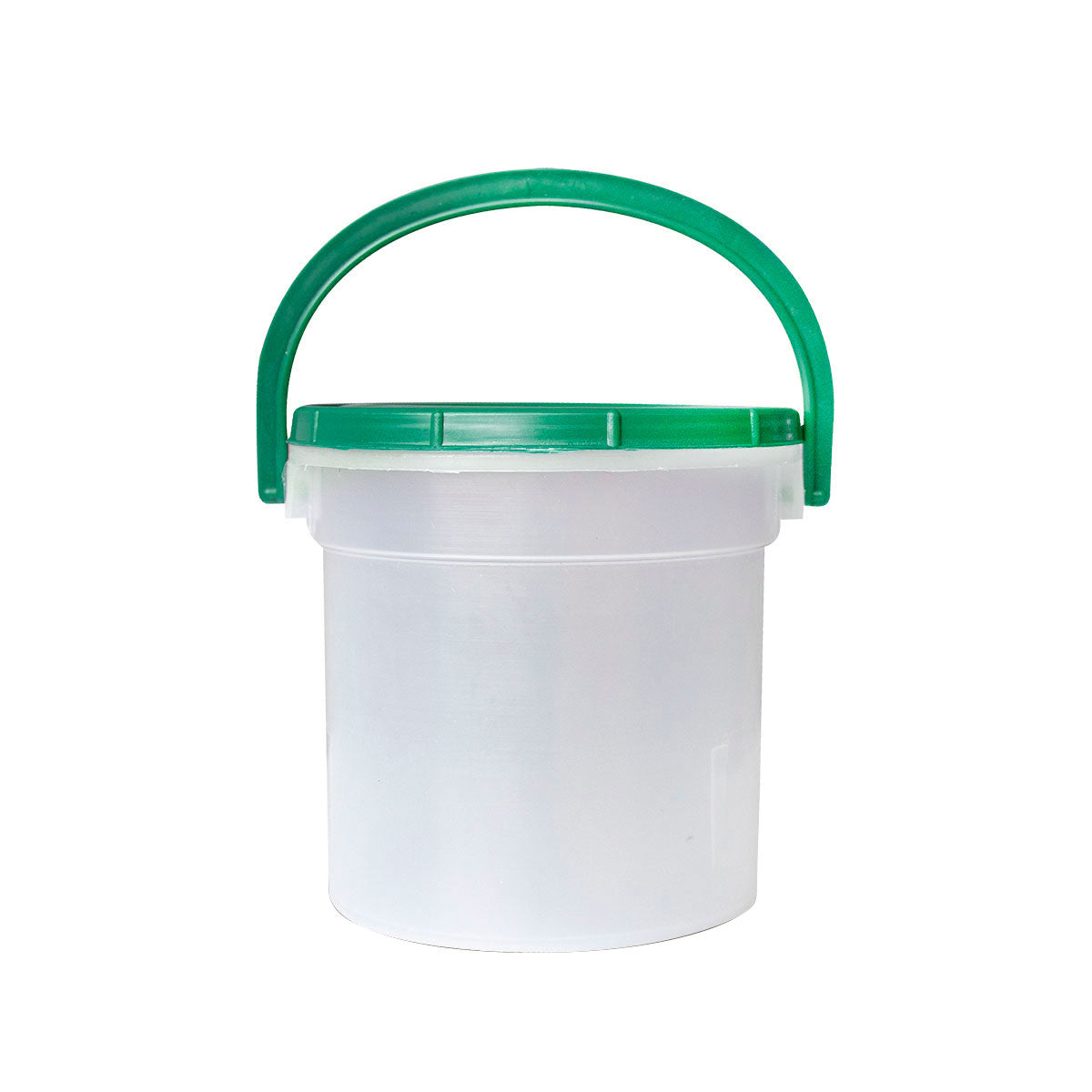 Cubeta Lechera con Tapa Color Verde 1.5 L