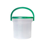 Cubeta Lechera con Tapa Color Verde 1.5 L