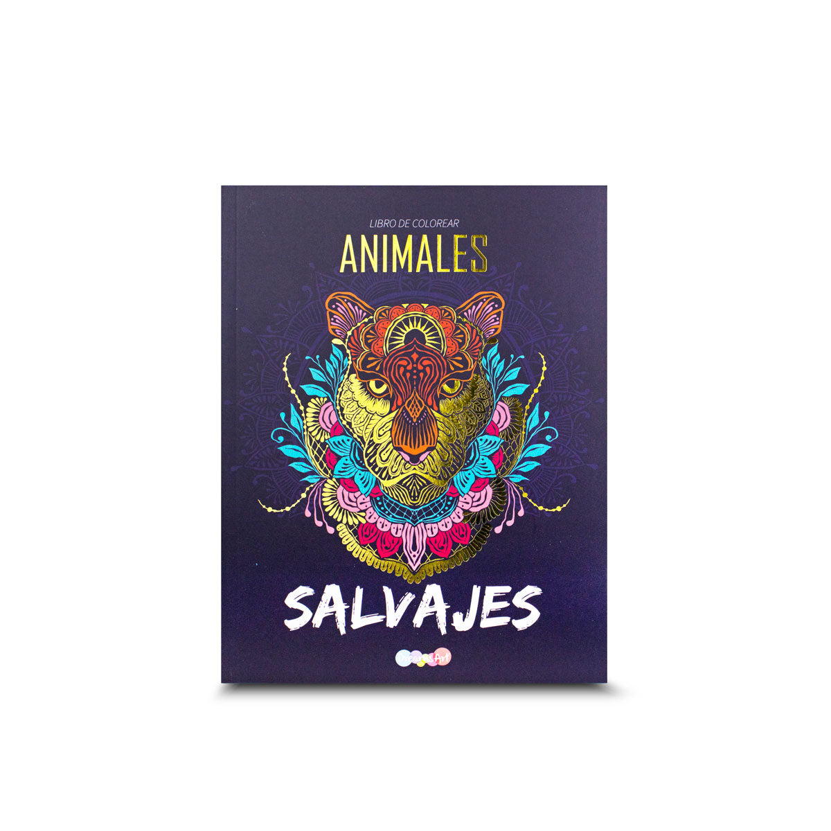 Libro de Colorear Mándala Animales Salvajes 64 pág.