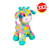 3X2 Toy Jirafa de Peluche de Colores