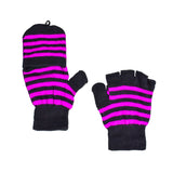 Pack Guantes Invernales Rayados Dama  con 10 x $239.99