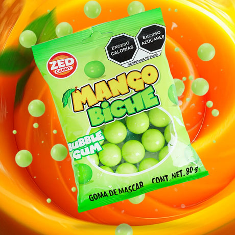 Goma de Mascar, Mango Biche, Zed Candy