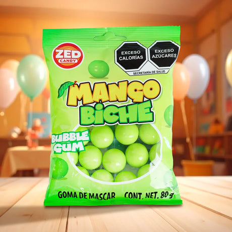 Goma de Mascar, Mango Biche, Zed Candy