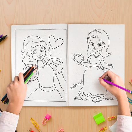 Princesas, Libro para Colorear