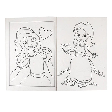Princesas, Libro para Colorear