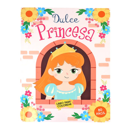 Libro para Colorear, Dulce Princesa