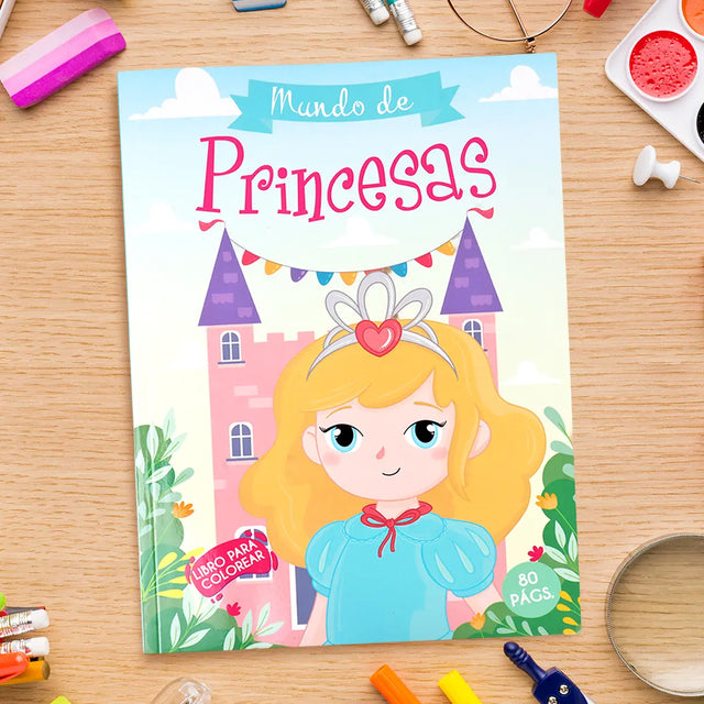 Libro para Colorear, Princesas