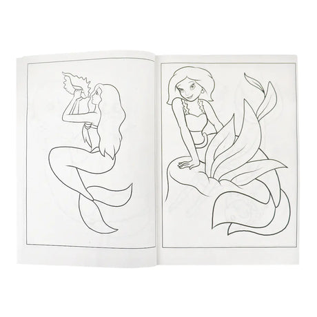 Libro para Colorear, Divertidas Sirenas