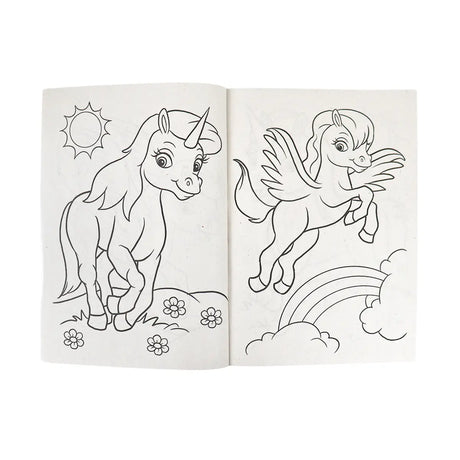 Libro para Colorear, Unicornios Brillantes