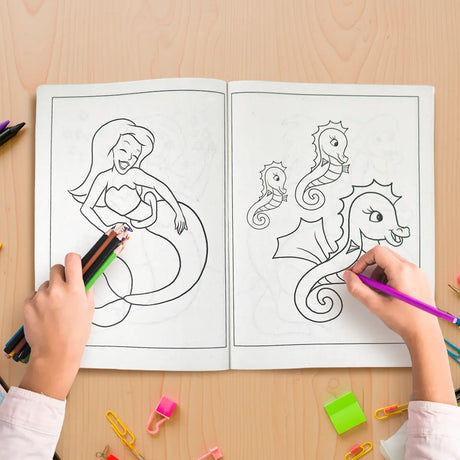 Libro para Colorear, Hermosas Sirenas