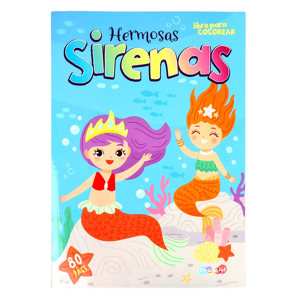 Libro para Colorear, Hermosas Sirenas