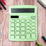 Calculadora de Escritorio, color Verde Pistache