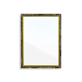 Espejo con Marco Tipo Mármol Café 15x11cm