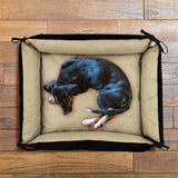 Cama Mediana color Beige para Mascota, Awesome Pets