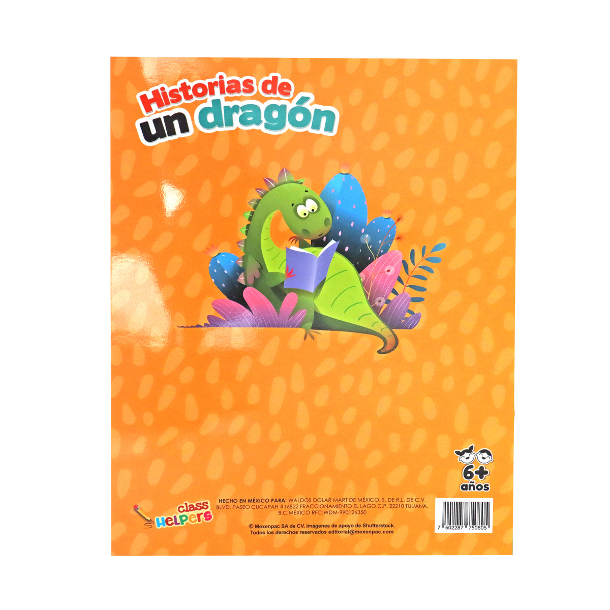 Libro para Colorear, Historias de un Dragón, 32 páginas