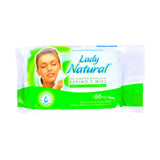 Toallas Limpiadoras Desmaquillantes Lady Natural