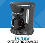 CAFETERA 2 EN 1 POWERXL MOD. CM0122-1BPLA NEGRO**