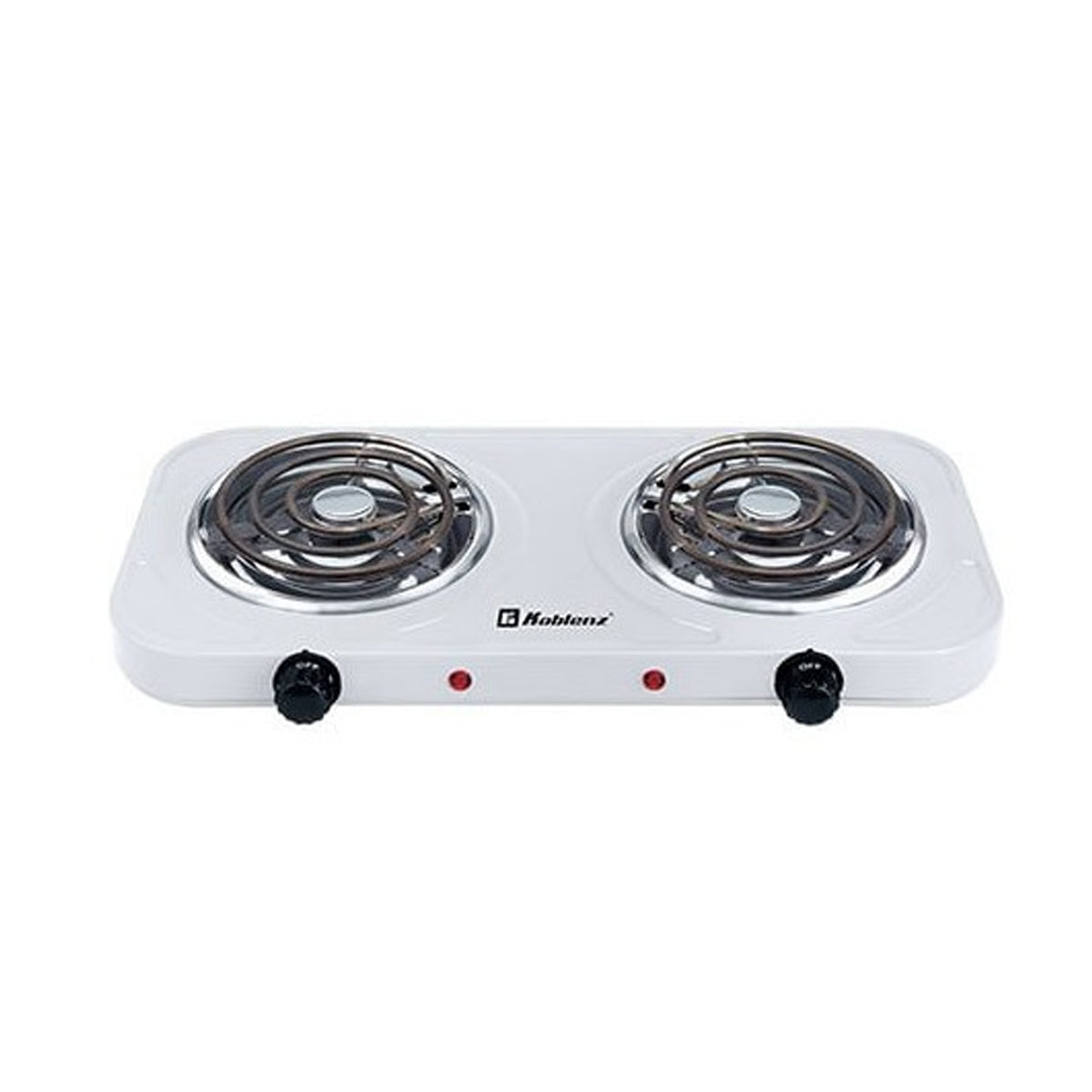 PARRILLA KOBLENZ MOD. PEKM-2000 EG 2 QUEMADORES ESPIRAL GRIS**