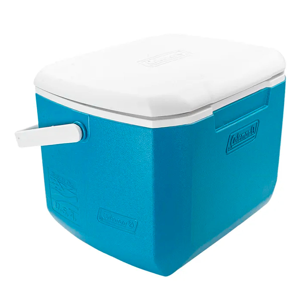 HIELERA COLEMAN DE 30QT 71143/71140 AZUL CON ASA**