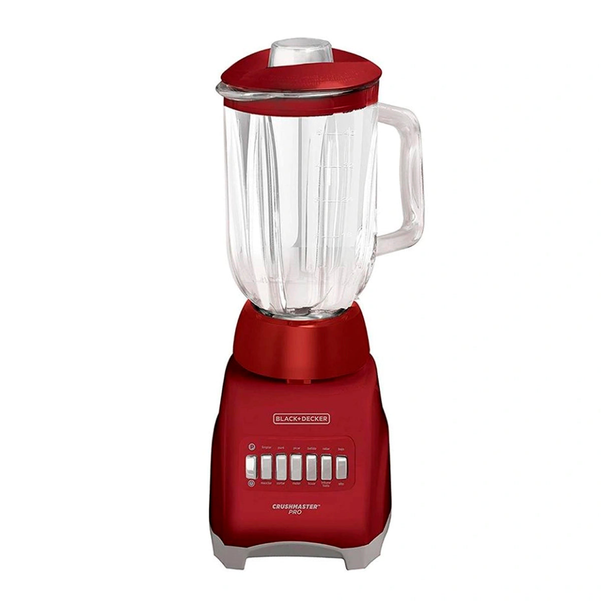LICUADORA MOD. BL-1000RG 10 VEL. V/VIDRIO ROJA**