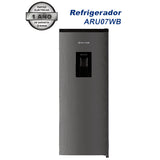 REFRIGERADOR AURUS MOD. ARU07WB 7p3 CON DESPACHADOR NEGRO **