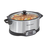 Olla de Cocción Lenta Hamilton Beach 5.6 Litros 33662MN
