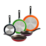 Jgo De Sartenes Ekco 35808 5pack Colors 18, 20, 24, 26, 30 Cm*