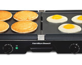 Parrilla Plancha Eléctrica Hamilton Beach 3 en 1 38546