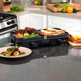 Parrilla Plancha Eléctrica Hamilton Beach 3 en 1 38546