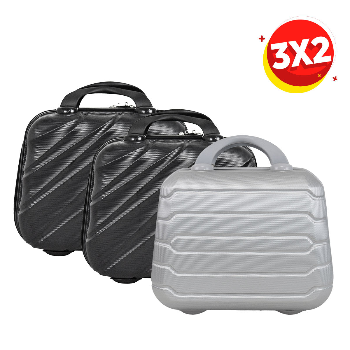 3X2 Maleta Falcon y Silver 35x17x29 cm