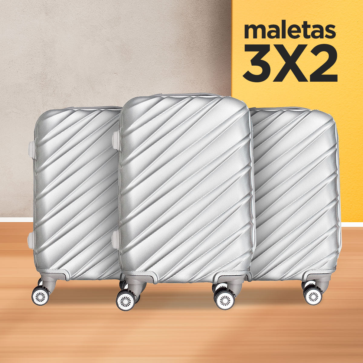 3x2 Maleta de Viaje Blade 34x21x50cm