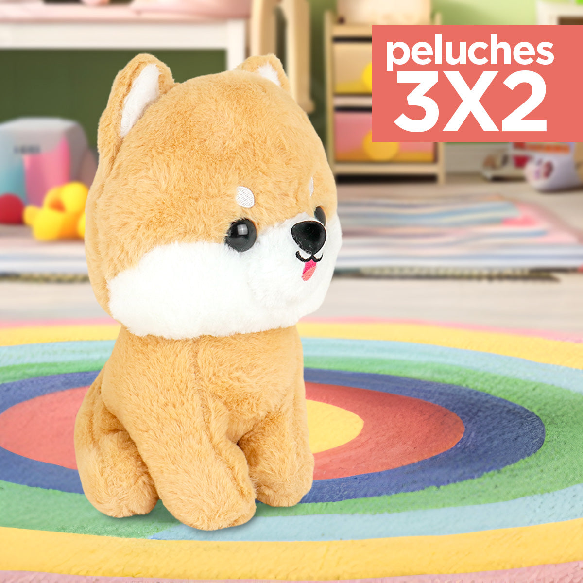 Kit de Peluche, Husky, Color Beige ¡Llévate 3 y paga 2!