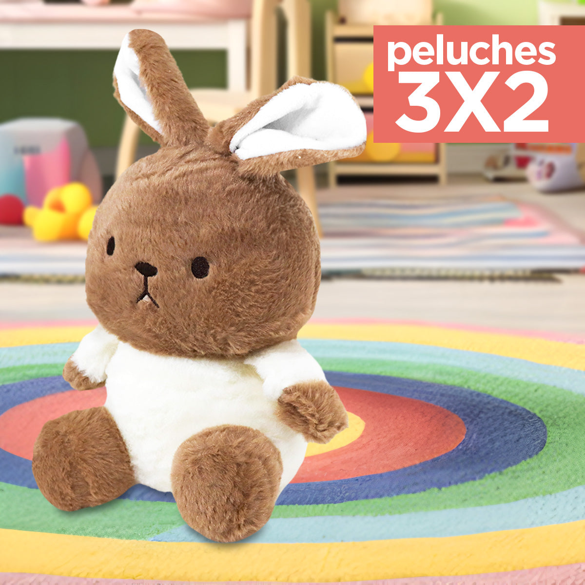 Kit de Peluche, Conejito ¡Llévate 3 y paga 2!