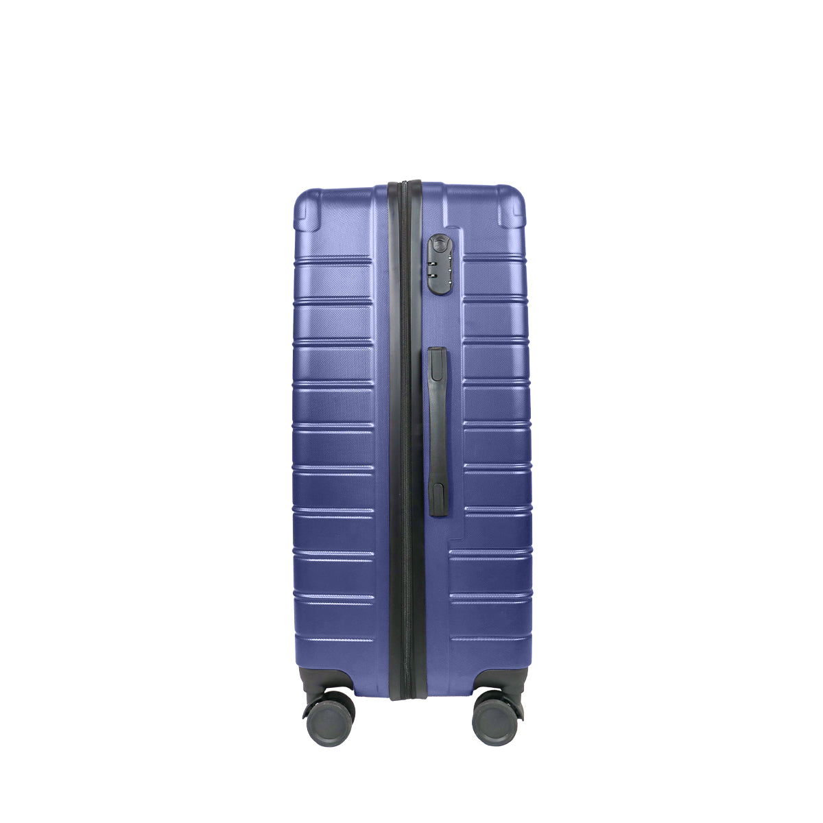 Set de Maletas de Viaje Líneas, color Azul: ¡Llévate 3 y paga 2!, 43x26x65cm