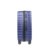 Set de Maletas de Viaje Líneas, color Azul: ¡Llévate 3 y paga 2!, 43x26x65cm