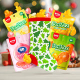 Kit Navideño, Bota Diseño Pinos + Gomitas Pelables