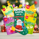 Kit Navideño, Bota Navideña "Santa está en camino" + Gomitas Pelables