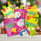 Kit Navideño, Bota Navideña Color Rosa + Gomitas Pelables