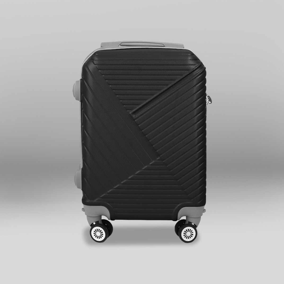 Set de Maletas de Viaje Osaka, Color Negro: ¡Llévate 3 y paga 2! 34x21x50cm