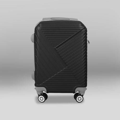 Set de Maletas de Viaje Osaka, Color Negro: ¡Llévate 3 y paga 2! 34x21x50cm