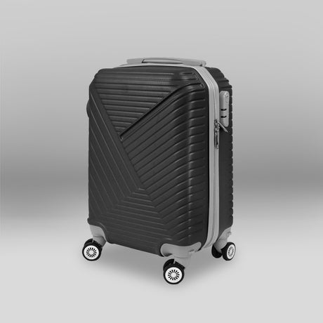 Set de Maletas de Viaje Osaka, Color Negro: ¡Llévate 3 y paga 2! 34x21x50cm